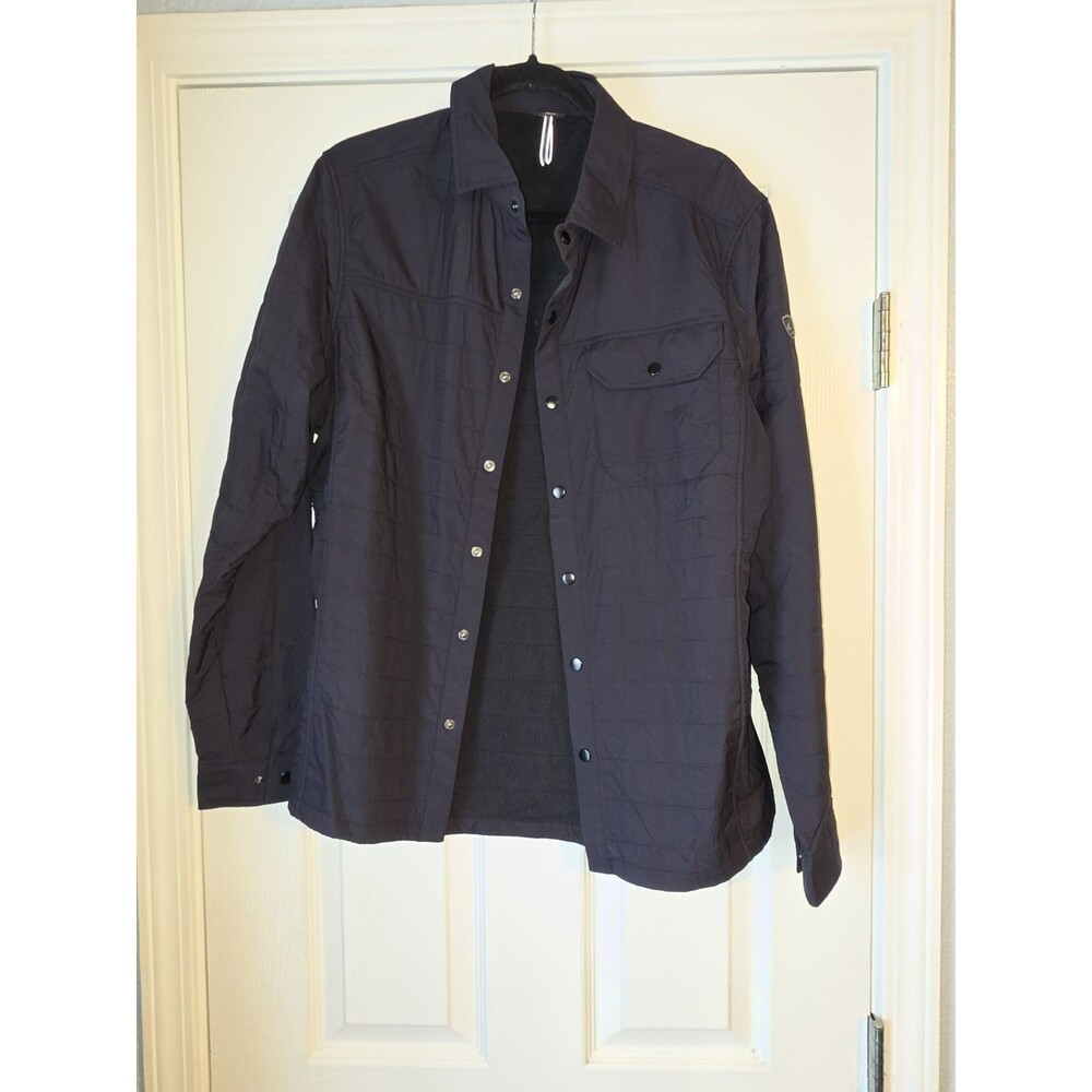 Kuhl Men's The One Shirt-Jac in Blackout Medium Hiking Outdoors Gorpcore